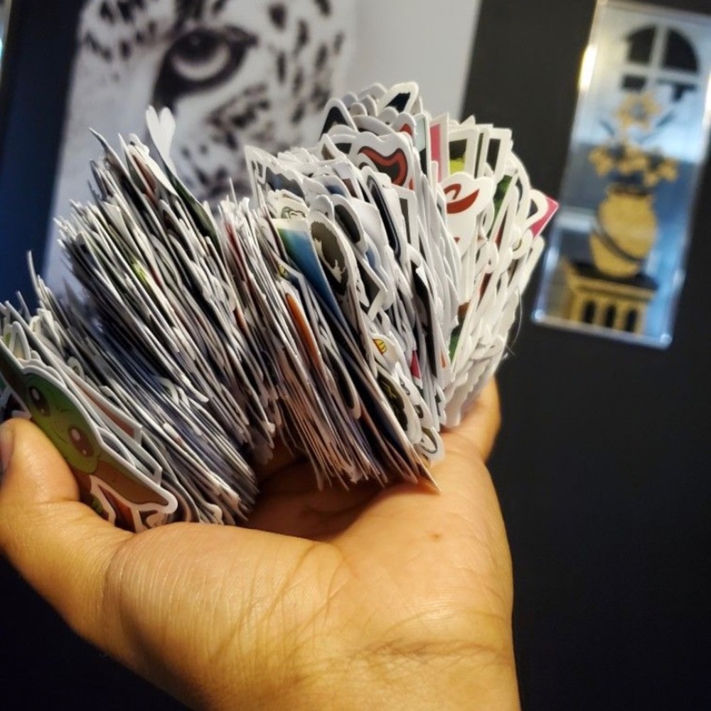 Skateboard stickers